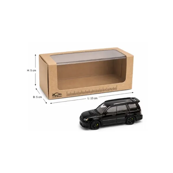 7CM Model Subaru Forester STI Version 1:64 Diecast Car – Black
