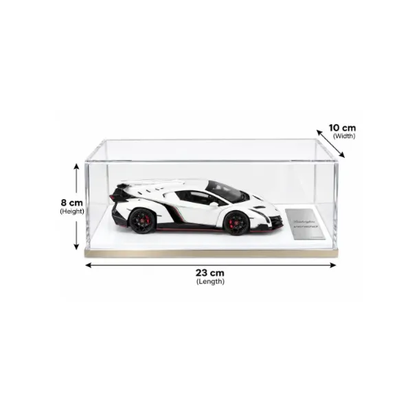 DMH Lamborghini Veneno 2013 White – 1:64 Resin Model Car