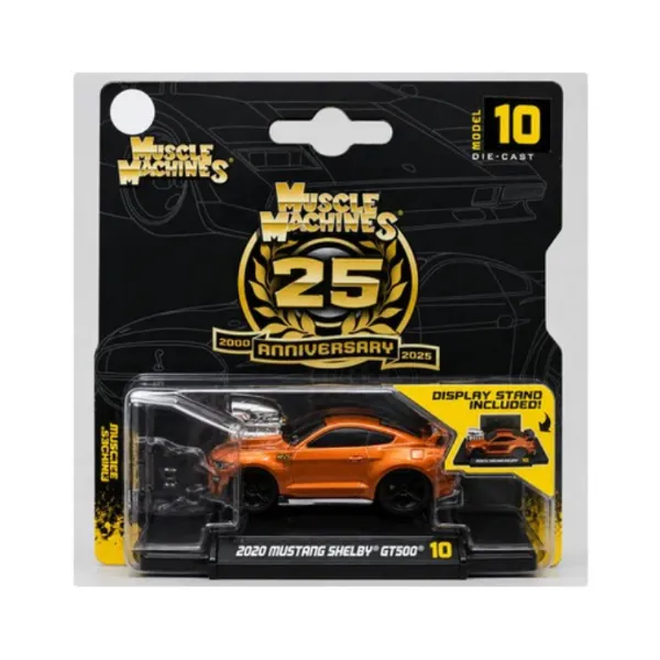 Maisto Muscle Machines 1:64 – 2020 Ford Mustang Shelby GT500 Diecast Model
