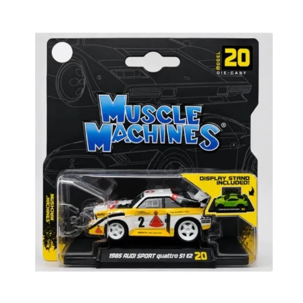 Maisto 1:64 Audi Sport – Muscle Machines Premium Diecast Collectible Car