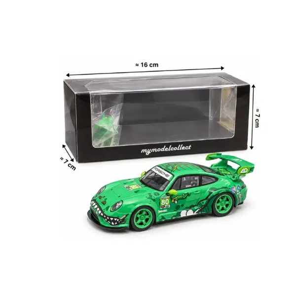 My Model Collect Porsche 911 993 RWB Rexy Green – 1:64 Diecast Model Car